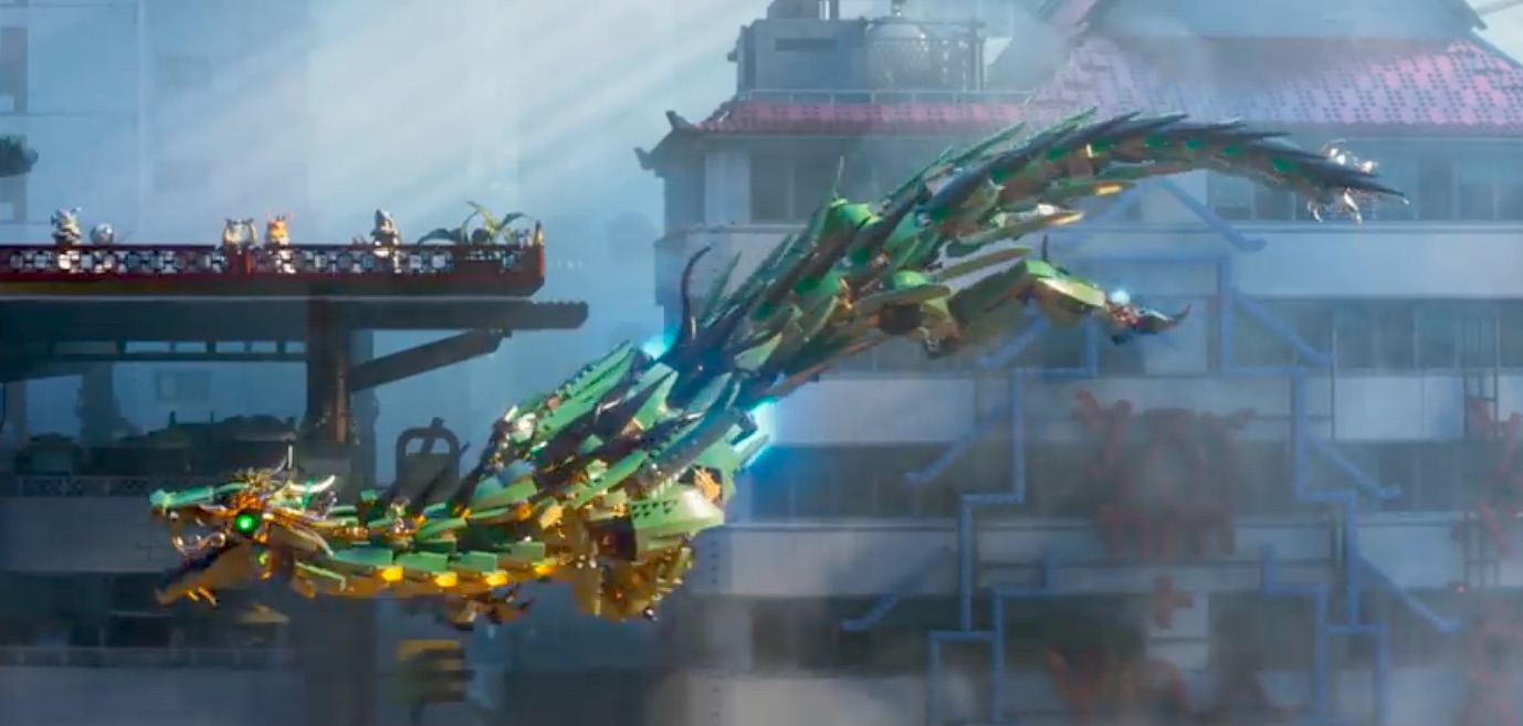ninjago green ninja dragon