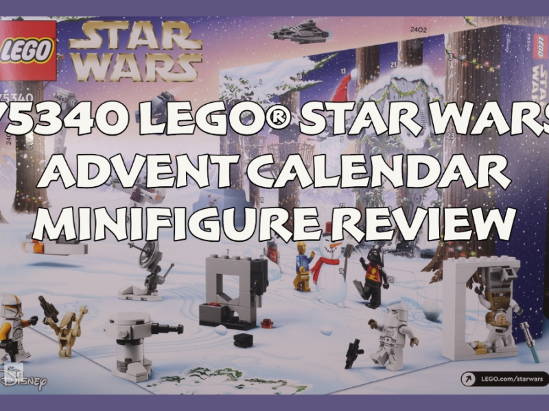 2022 Advent Calendar Minifigure Review